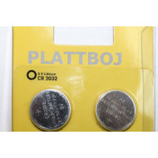 Батарейка PLATTBOJ CR2032 3V