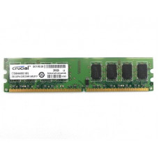 Оперативная память Crucial 2 ГБ, DDR2, 800 МГц, CT25664AA800